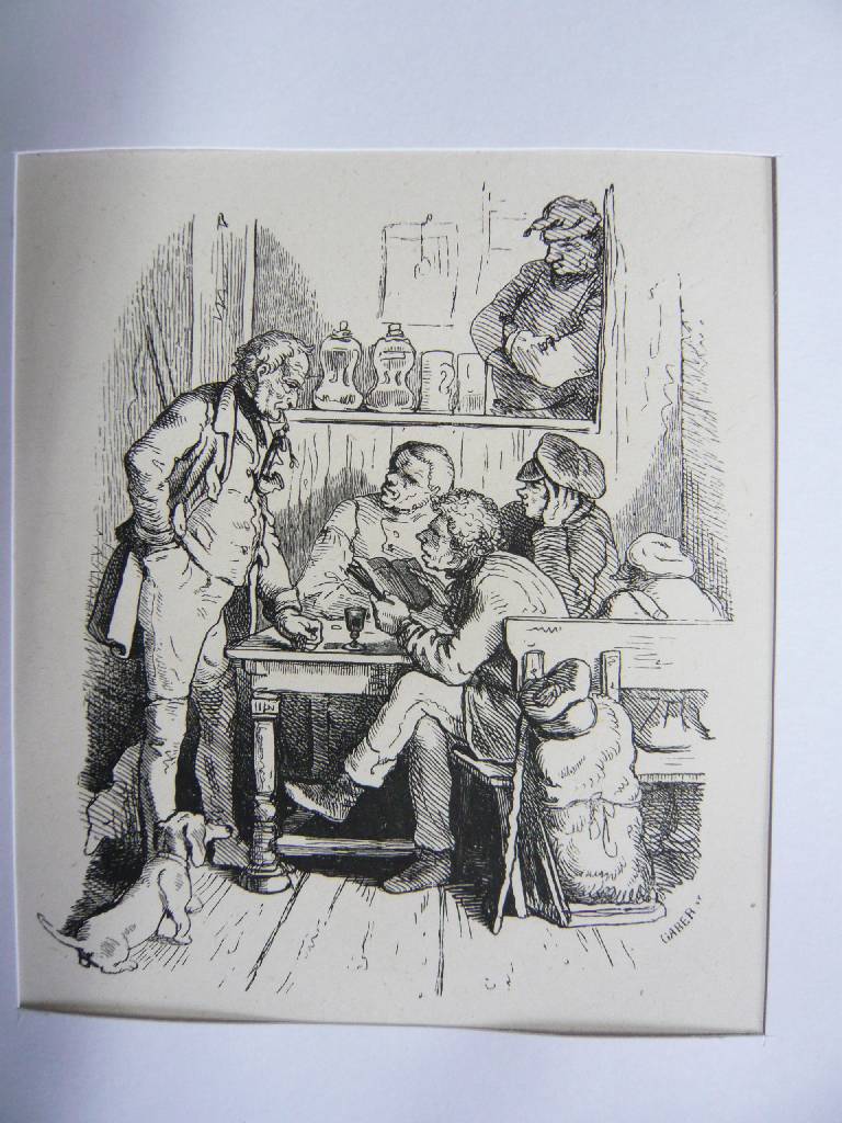 Detail b: Richter, Ludwig, 1803 Dresden - 1884, Konvolut 10 Holzstiche, alle PP, verschiedene Grössen bis ca. 11x9cm