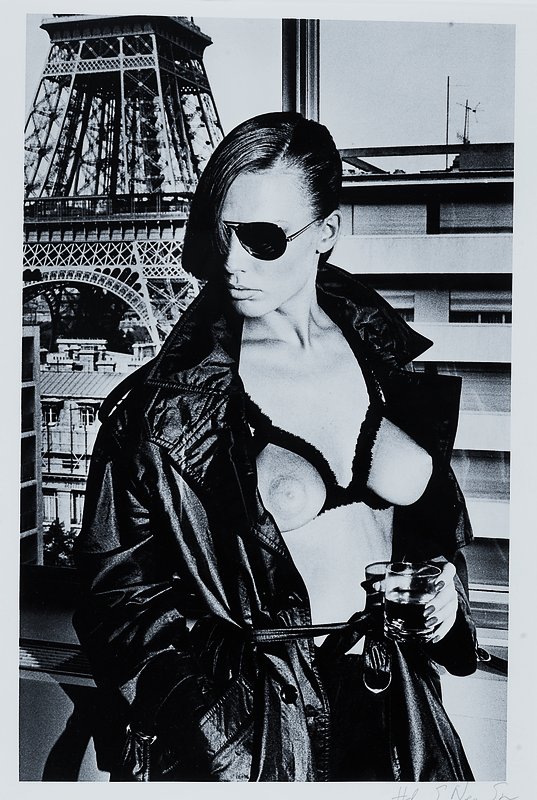 Newton, Helmut, 1920-2004, Akt, handsigniert, aus der Collection von 254 Fotos, gedruckt bei Rappaport Printing Corporation New York, von 1977, ca. ...