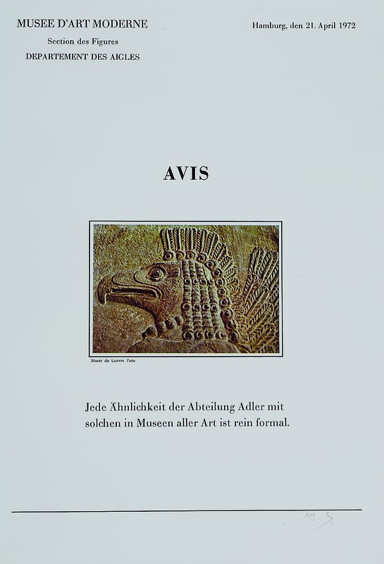 Broodthaers, Marcel, 1924 Saint-Gilles/ Brüssel-1976, bedeutender Künstler des 20. Jh., hatte seit 1945 Kontakt mit der "Groupe ...