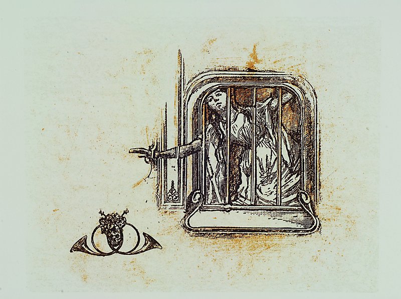 Ernst, Max, 1891 Brühl - 1976 Paris, Lithographie, handsigniert, Passepartout, ca. 23x19cm