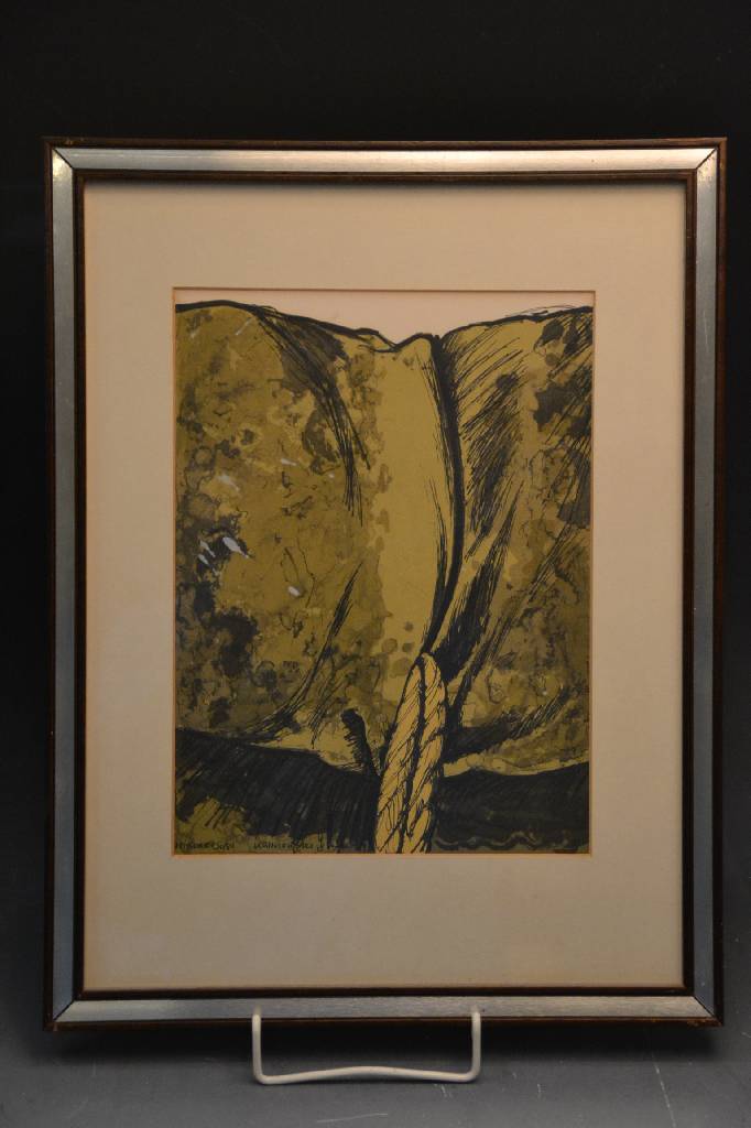 Detail c: Horst Egon Kalinowski, geb. 1924, Konvolut aus vier Arbeiten: Ligature, Farblitho vo 1973, bez.: e.a., ca. 25x34cm; Lolita, Farblitho von 71, ...