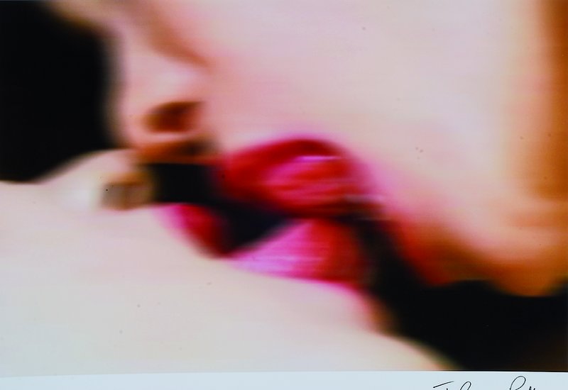 Thomas Ruff, geb. 1954, nudes 14 von 1999, Farboffset auf Karton, handsigniert, ca. 29.5x45cm, Blattgr. ca. 40x55cm