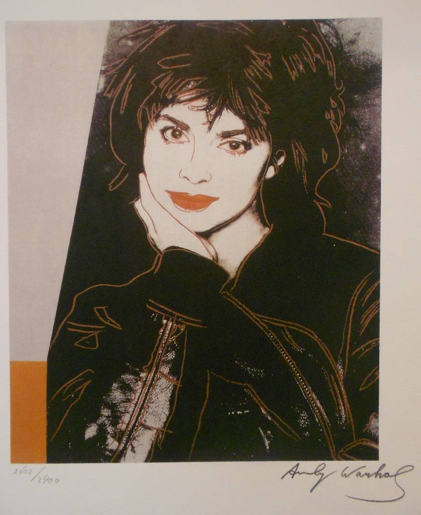 Andy Warhol, 1928-1987, Nastassja Kinski, Farbsiebdruck, signiert und nummeriert 1602/2400, ca. 20,5 x 24,5 cm, rückseitig gestempelt sfmoma