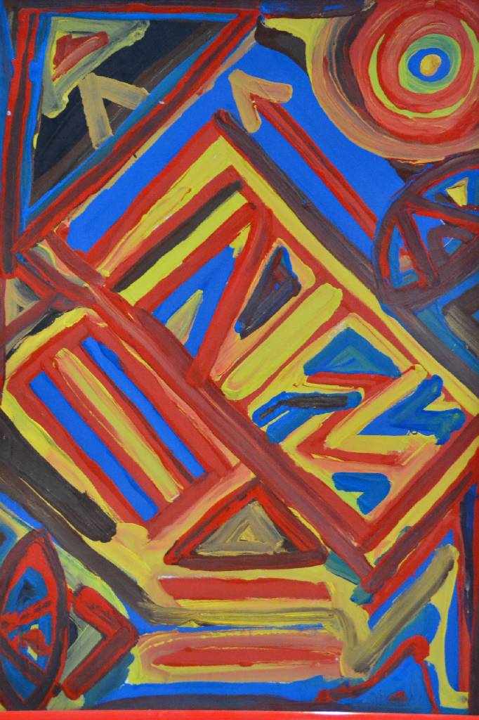 Detail a: H. Zimcon, geb. 1938, Quadriga 1994, Öl/Malpappe, rechts unten signiert, rückseitig betitelt, ca. 79x58,5 cm, Rahmen