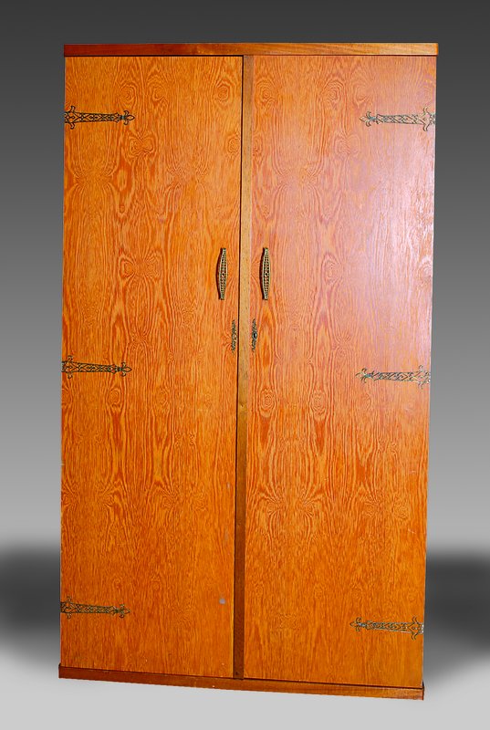 Münzschrank, 2. Hälfte 20. Jh., Zirbelkiefer, 200 Schubladen, Gebr.-Sp., ca. 212x120x43 cm
