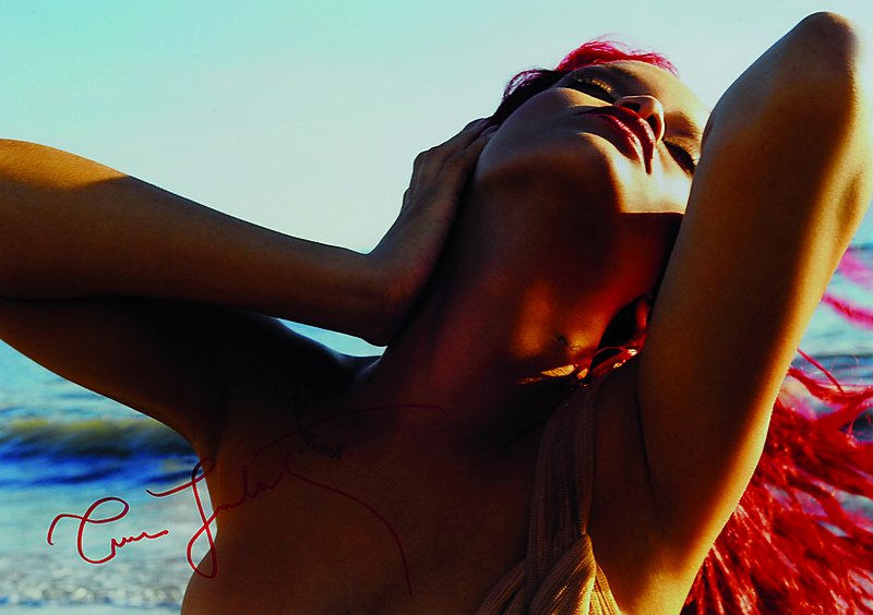 Annie Leibovitz, geb. 1949 Waterbuy, Farbfotografie, Rihanna, Vogue 2011, handsigniert, ca. 28.3x20.3 cm