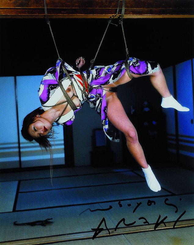 Nobuyoshi Araki, geb. 1940 Tokio, Farbfotografie, handsigniert, ca. 25x20.3 cm