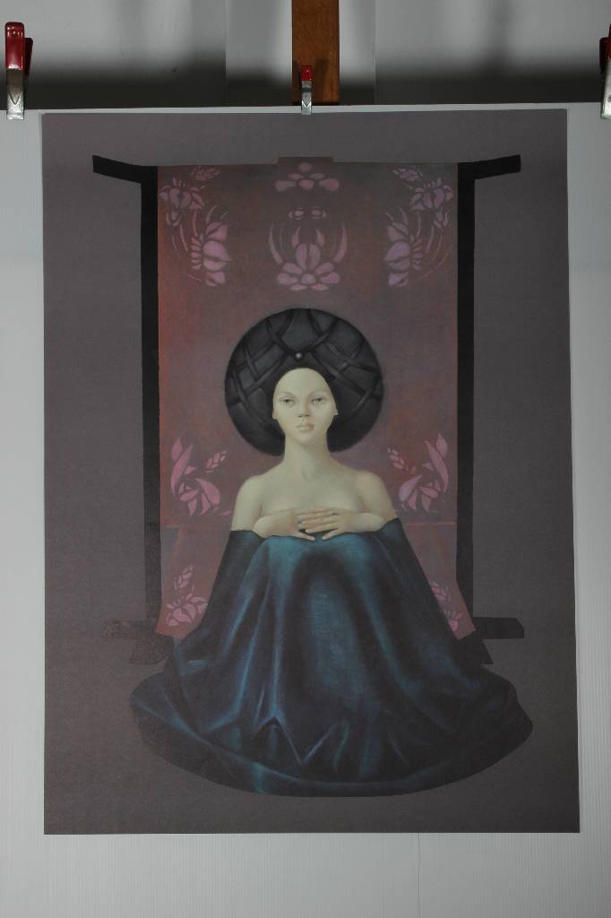 Leonor Fini, 1908-1996, Femme, Farblithografie, ca. 75x54 cm