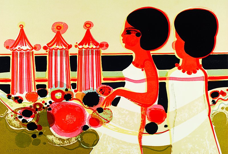 Miriam Tinguely, geb. 1950, 10 Lithographien, 100er und 150er Auflagen, auf Arches und Japan, signiert, ca. 42x56 cm