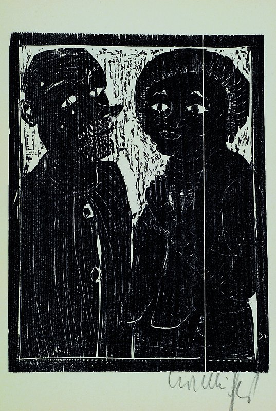 Kurt Mühlenhaupt, 1921-2006, Drei Holzschnitte, alle drei handsigniert, jeweils ca. 17x24 cm