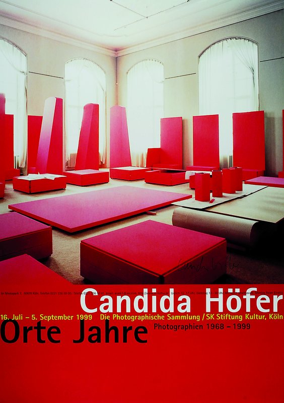 Candida Höfer, geb. 1944, Farboffset, handsigniert, ca. 84x59.5 cm