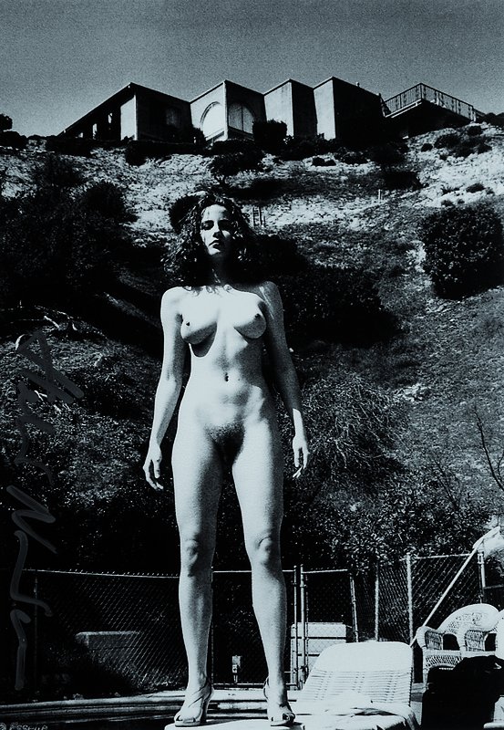 Helmut Newton, 1920 Berlin-2004 Los Angeles,s/w Fotografie, handsigniert, ca. 28.5x20 cm