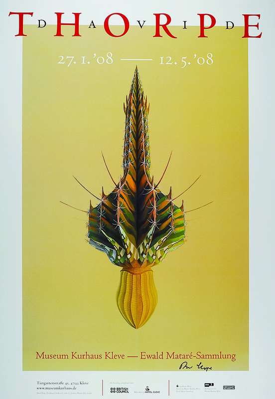David Thorpe, geb. 1972, Farboffset, handsigniert, ca. 84x58 cm