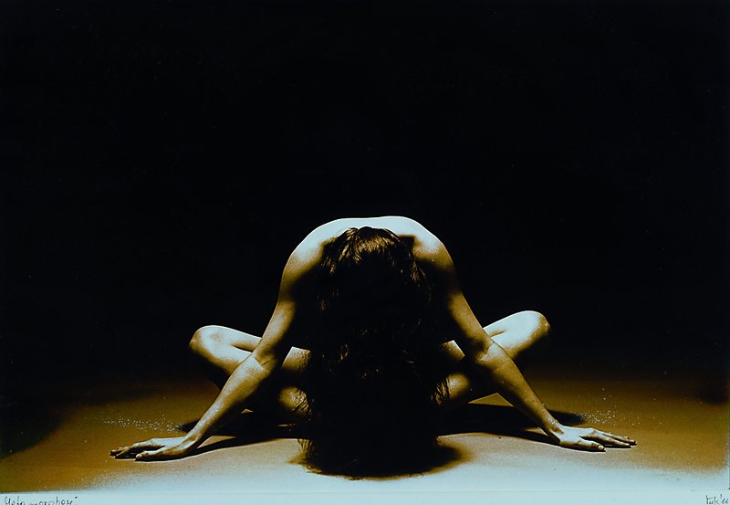 Unbekannter Fotograf, "Metamorphose", Fotografie, signiert, datiert 88, num. 2/30, ca. 25.5x37.5 cm, PP, unter Glas gerahmt