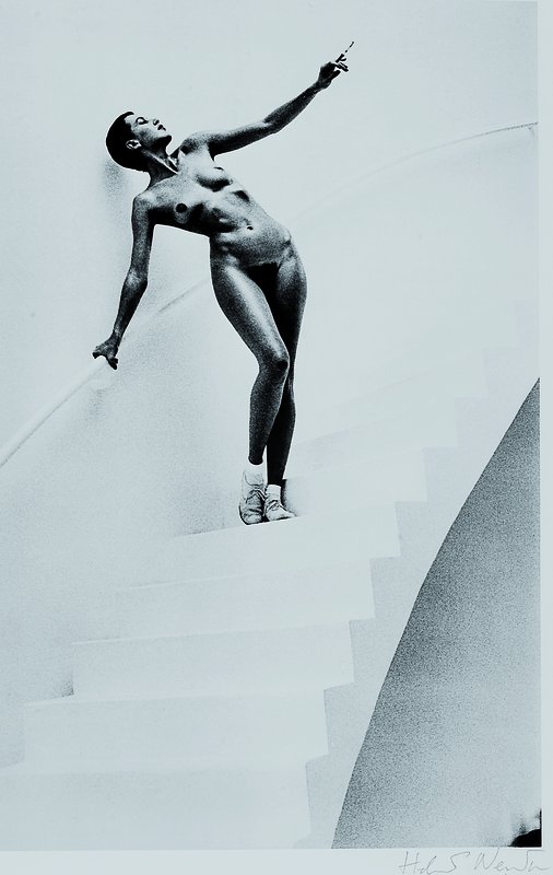 Helmut Newton, 1920-2004, Akt, aus der Collection von 254 Fotos, gedruckt bei Rappaport Printing Co. New York 1977, ca. 35x23 cm, rechts unten ...