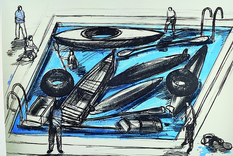 Kcho (Alexis Leyva Machado), geb. 1970, fünf Farblithographien, je rechts unten handsigniert und nummeriert, 4x ca. 60x80 cm u. 1x ca. 60x83 cm, ...