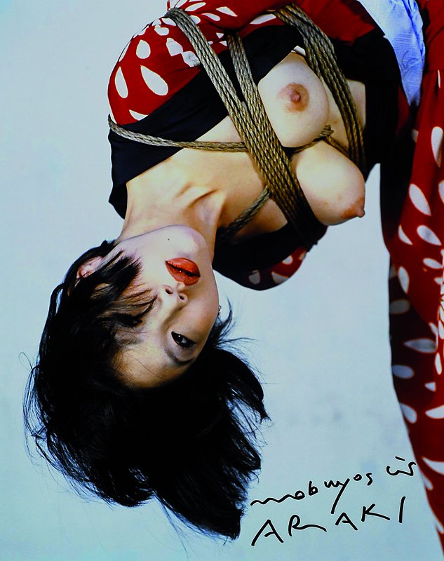 Nobuyoshi Araki, geb. 1940 Minowa/Tokio, Farbfotografie, handsigniert, ca. 20x25 cm