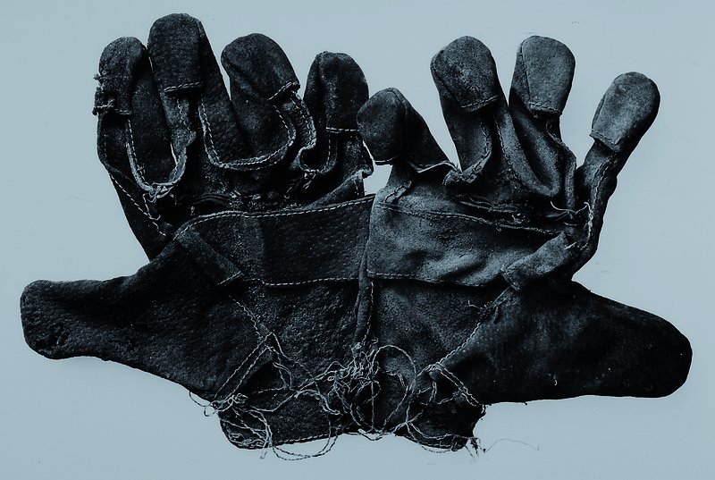 Peter Fuchs, s/w Fotografie, signiert und datiert 93, ca. 28x34.5 cm, PP, unter Glas gerahmt