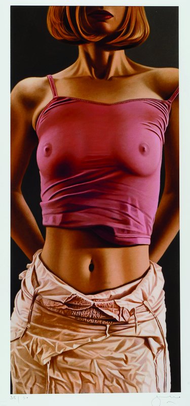 Willi Kissmer, geb. 1951 Duisburg, Giclee auf schwerem handgemachtem Baumwollpapier, handsigniert und nummeriert 35/50, Stempel Edition Galerie F, ...