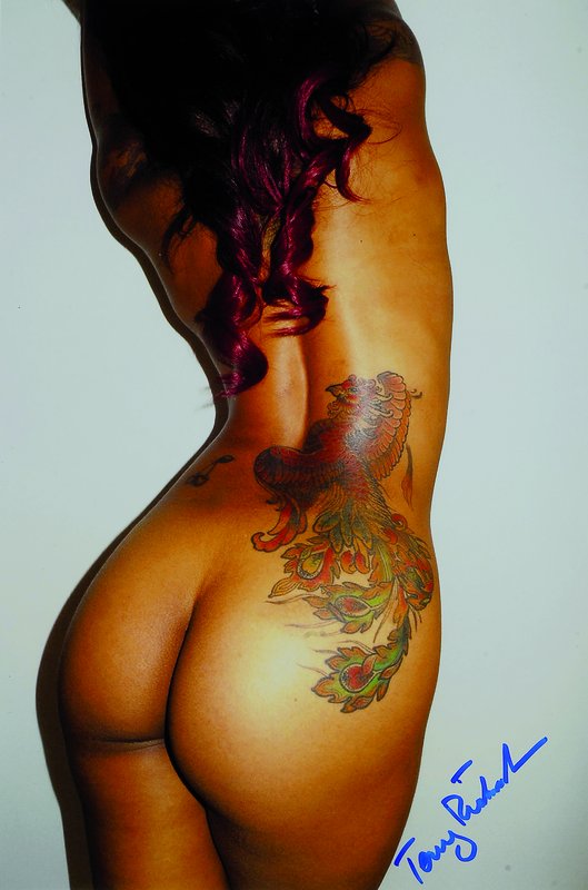 Terry Richardson, geb. 1965 New York, Tattoo Skin Diamond, Farbfotografie, handsigniert, ca. 30x20 cm
