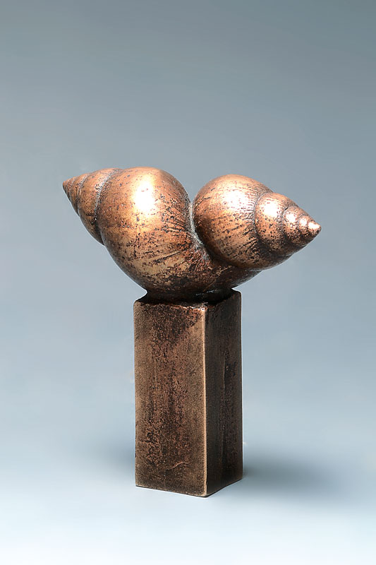 Gernot Rumpf, geb. 1941 Kaiserslautern, Bronzefigur, monogrammiert GR, H. ca. 9 cm
