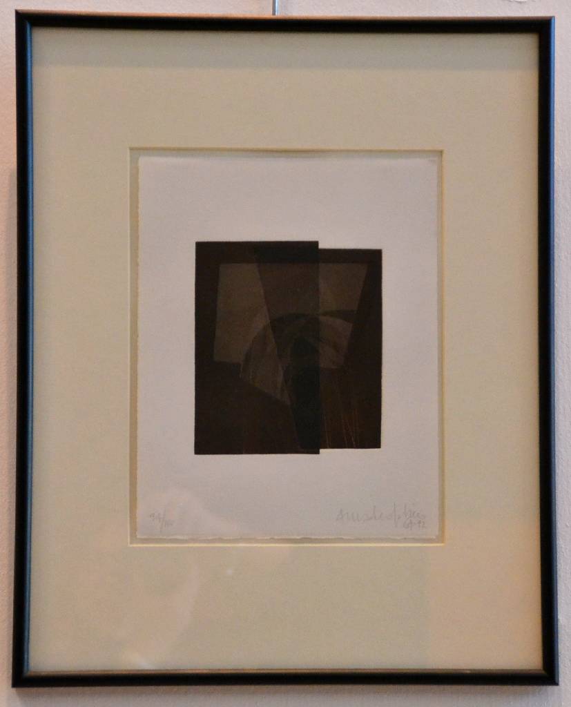 Detail a: Amandeo Garbino, 1922-2004, Farblithografie, handsigniert, nummeriert, datiert 1992, ca. 30x23 cm, Rahmen
