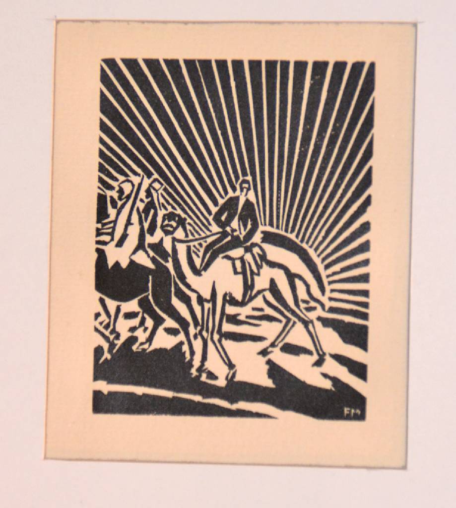 Detail d: Frans Masereel, 1889-1972, 6 Holzschnitte, aus dem Stundenbuch, im Stock monogrammiert, je ca. 9x7 cm