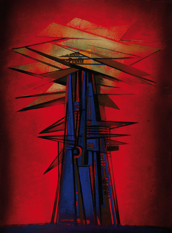 Erich Schug, 1906 Ludwigshafen - 1982 Bad Dürkheim, abstrakte Komposition, Acryl/Holz, signiert, dat. 72, ca. 100 x 74 cm, Rahmen, l. Kratzspuren