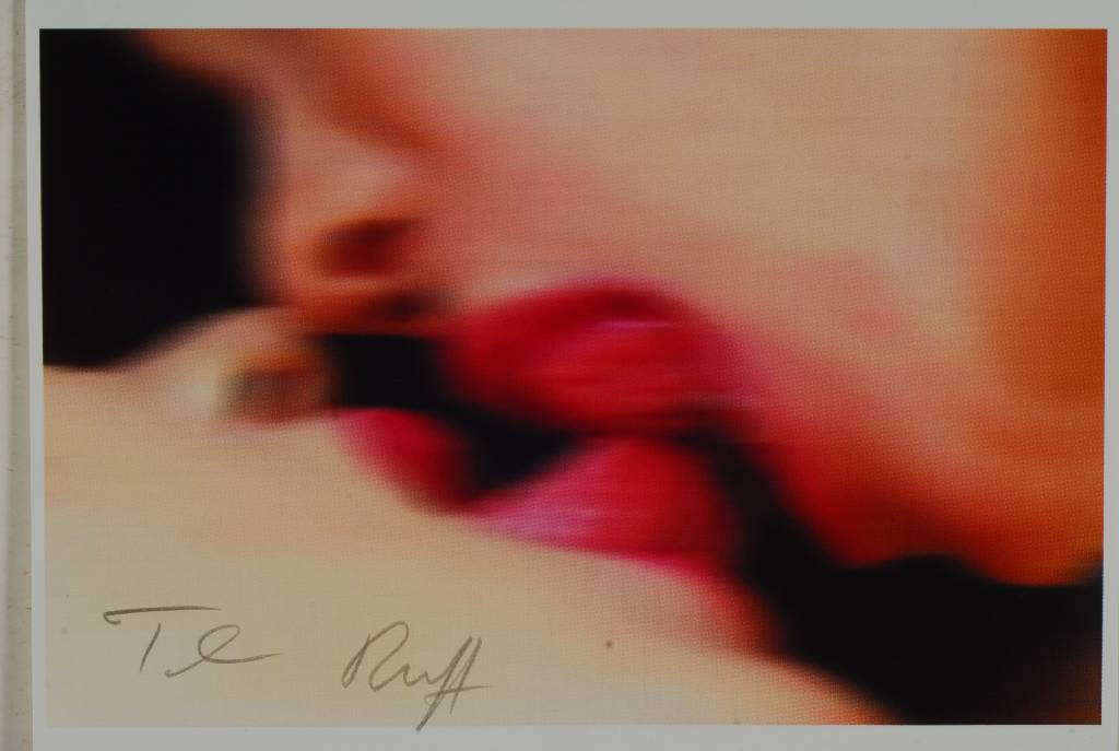 Thomas Ruff, geb. 1958, Fotomultiple, Postkarte, nudes ez 14, 1999, handsigniert, ca. 10,5x14,5 cm