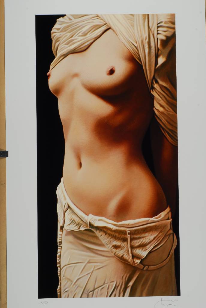 Willi Kissmer, geb. 1951, Giclee auf Bamwollpapier, handsigniert und nummeriert 1/50, Blattgr. ca. 61x36 cm