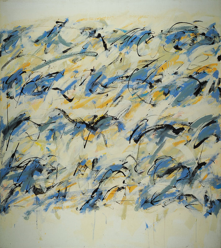 Eleonore Fuchs-Heidelberg, 1946 Heidelberg - 2012 Berlin, Ohne Titel, Acryl auf Leinwand, unsigniert, ca. 97x87 cm