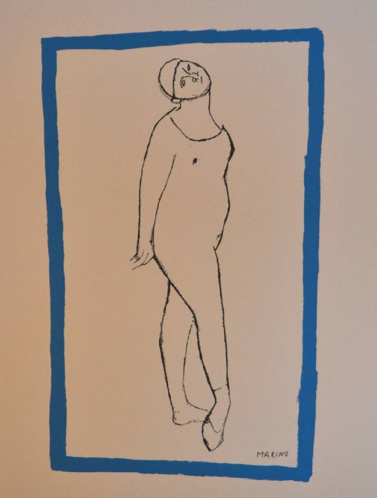 Detail b: Marino Marini, 1901-1980, Konvolut aus zwei Lithographien und zwei Serigraphien, "Reiter mit roter Bordüre" / "Jongleur" / ...