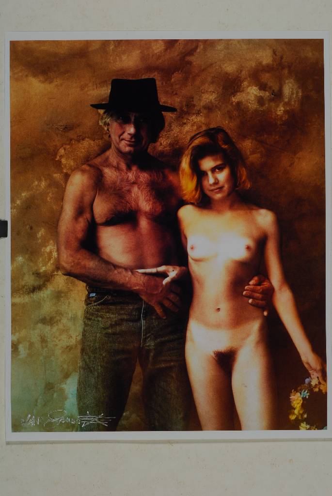 Jan Saudek, geb. 1935, Farbfotografie, handsigniert, ca. 20x25 cm