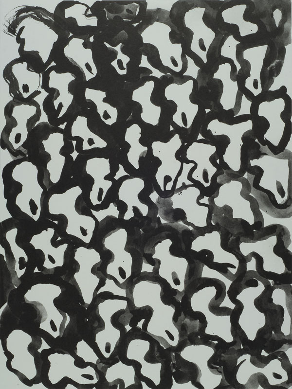 Jannis Kounellis, geb. 1936, Lithografie auf Velin, handsigniert und nummeriert 77/100, aus 2011, Motiv ca. 39,5x29,5 cm, Blattgr. ca. 49x38 cm