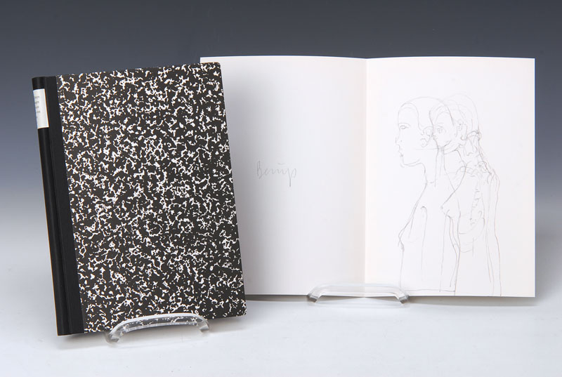 Joseph Beuys, 1921 Krefeld-1986 Düsseldorf, Buch: "Zeichnungen zu den beiden 1965 wiederentdeckten Skizzenbücher "Codices Madrid" ...
