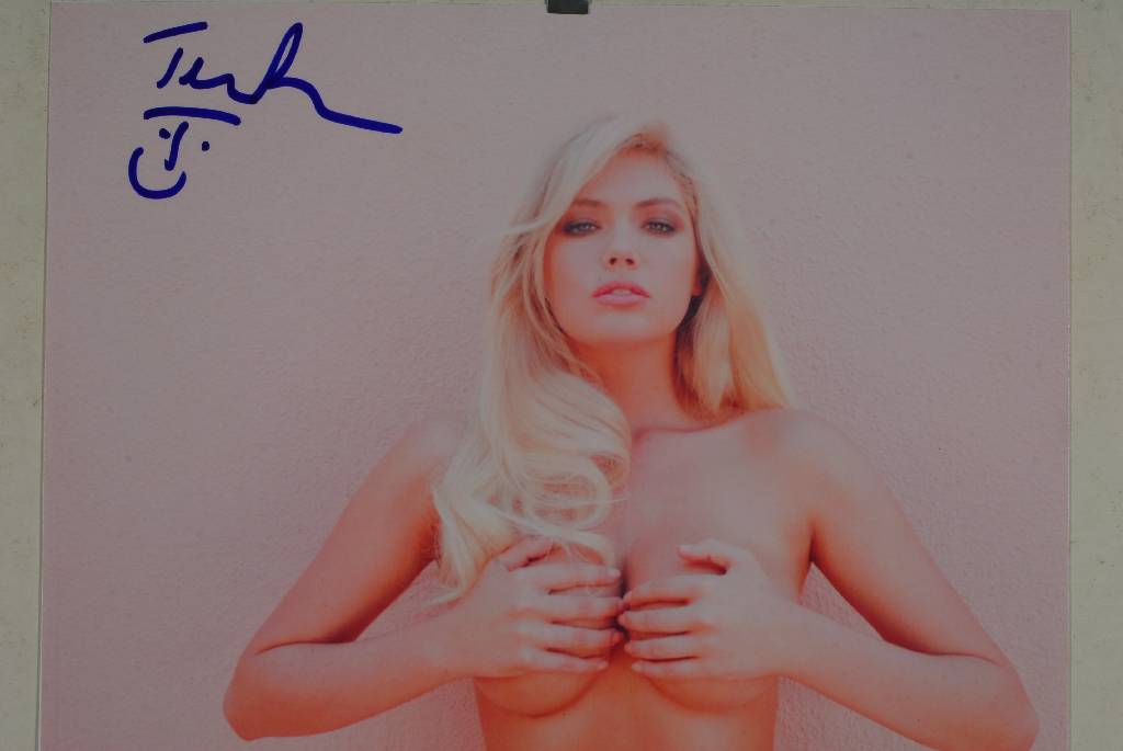 Terry Richardson, geb. 1965 New York, Kate Upton, Farbfotografie, handsigniert, ca. 20x25,5 cm