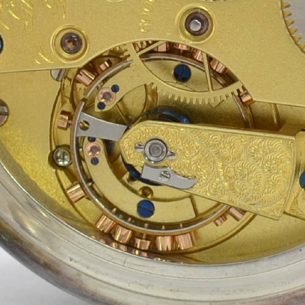 Detail g: A. LANGE & SÖHNE hochfeine und extrem seltene Beobachtungsuhr mit Chronometerhemmung "1/2 Sekunden-Chronometer" Nr. 60006, Deutschland am ...