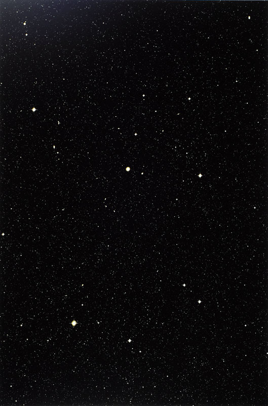 Thomas Ruff, geb. 1958, "13h 36m / -35°", Offset auf Karton, 1992, handsigniert, Blattgr. ca. 100x70 cm