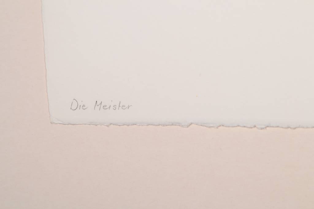 Detail f: A.Paul Weber, 1883-1980, Konvolut aus zwei Radierungen, "Der sterbende Hecht" und "Die Meister", je drucksigniert und ...