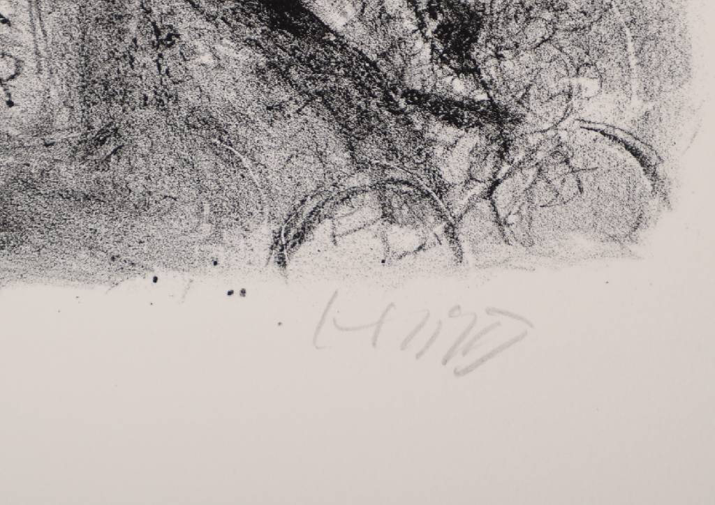 Detail a: Bernhard Heisig, 1925-2011, Das Volk sind wir, Lithographie von 1989, handsigniert und num. 42/300, ca. 34.5x43cm