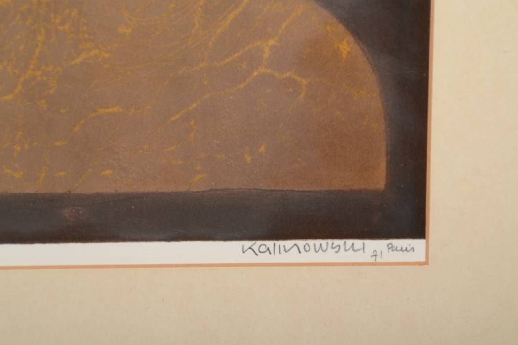 Detail b: Horst Egon Kalinowski, 1924-2013, Konvolut aus drei Radierungen, jeweils handsigniert und nummeriert, Auflage 100, jeweils datiert 71 und betitelt, ...