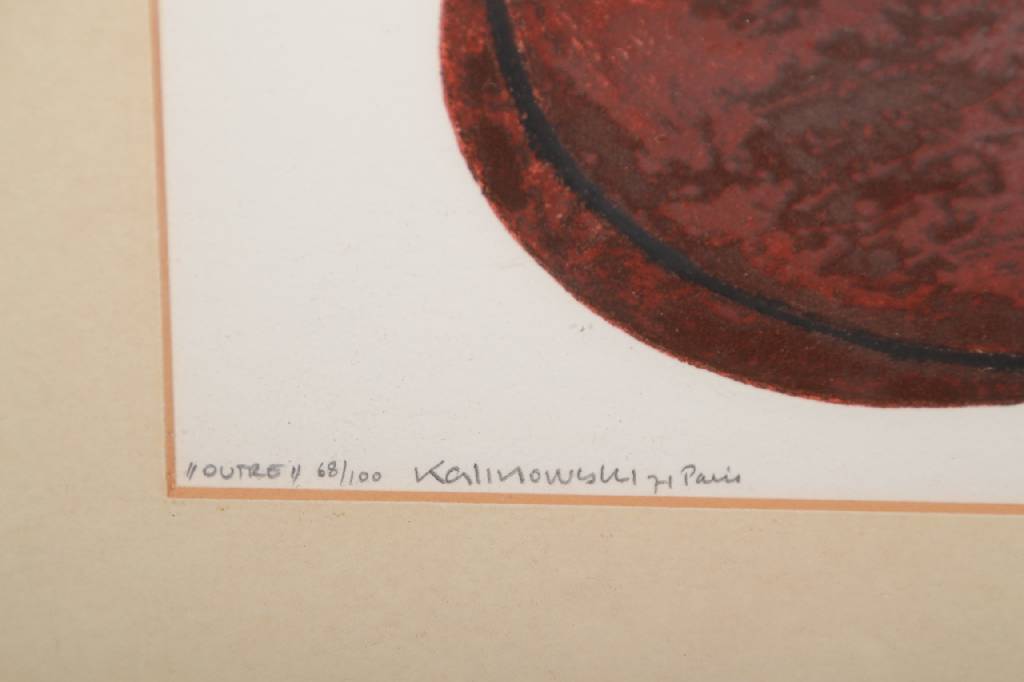 Detail e: Horst Egon Kalinowski, 1924-2013, Konvolut aus drei Radierungen, jeweils handsigniert und nummeriert, Auflage 100, jeweils datiert 71 und betitelt, ...