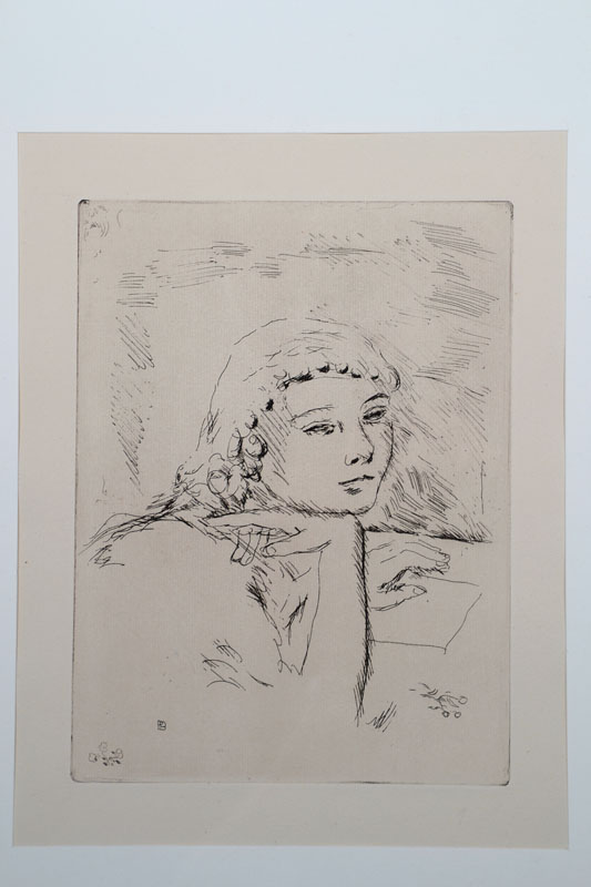 Pierre Bonnard, 1867-1947, La vie de Sainte Monique, Radierung, im Druck monogrammiert, Ambroise Vollard, Paris 1930, Plattengr. ca. 23,7x17,8 cm, ...