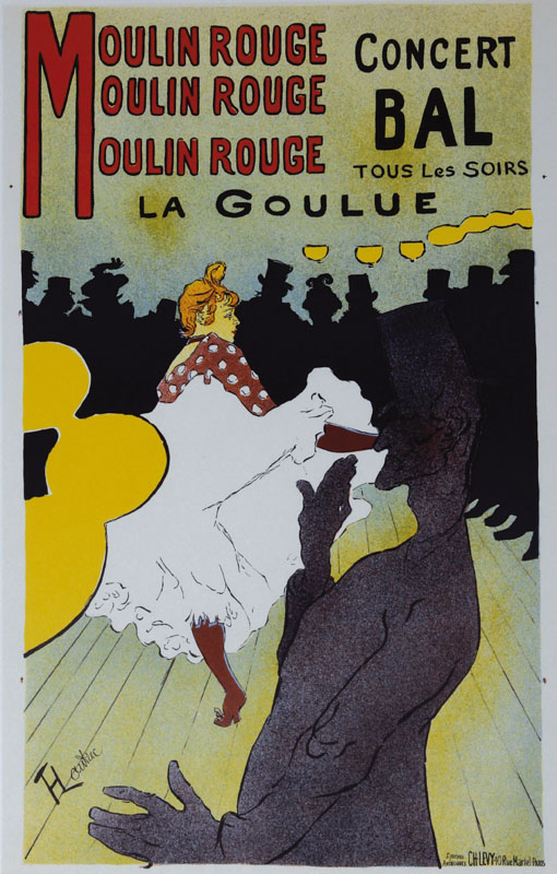 Henri de Toulouse-Lautrec, 1864-1901, Konvolut aus vier Farblithographien, "Elles", "Au Concert", "Moulin Rouge, La ...