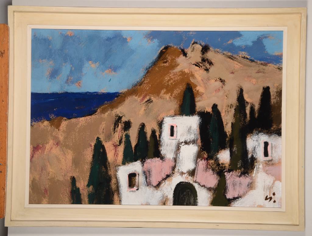 Detail a: Heinrich Arrigo Florian Wittler, 1918-1979, erhielt 1952 vom Westfälischen Kunstverein den Preis als bester Nachwuchskünstler, hatte mehrere ...