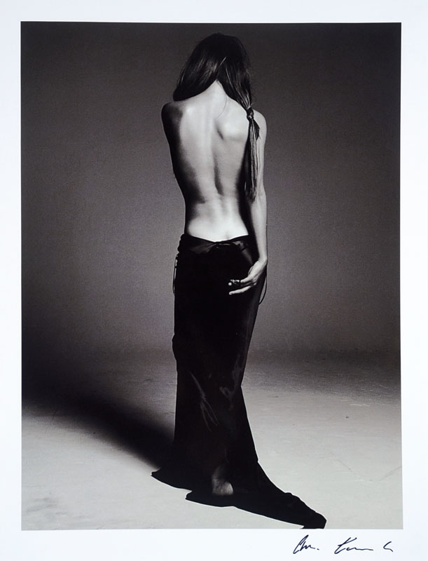 Michel Comte, geb. 1954 Zürich, Helena Christensen 1993, s/w Fotografie auf Fujicolor Crystal Archive Paper, handsigniert, ca. 40x30,5 cm