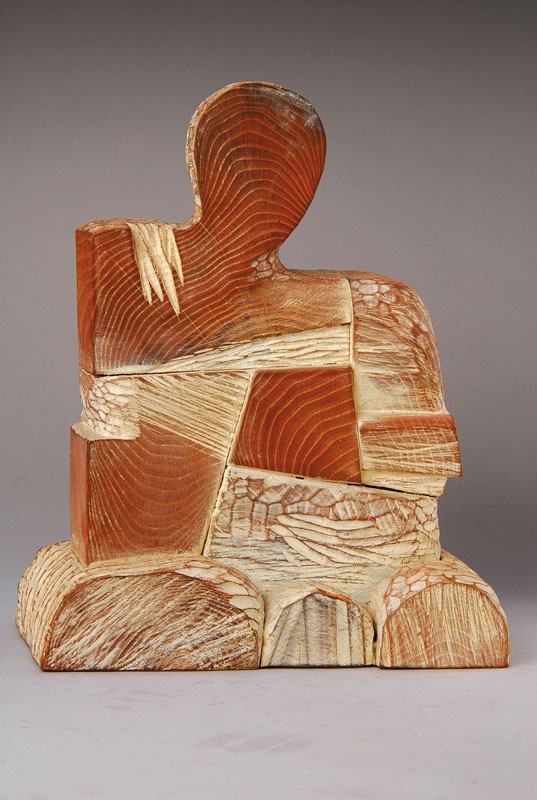 Gheorghe Muresan, geb. 1949 Cluj/Rumänien, akademischer Künstler mit Auszeichnung, nationale u. internationale Ausstellungen, hier: Holzskulptur, ...