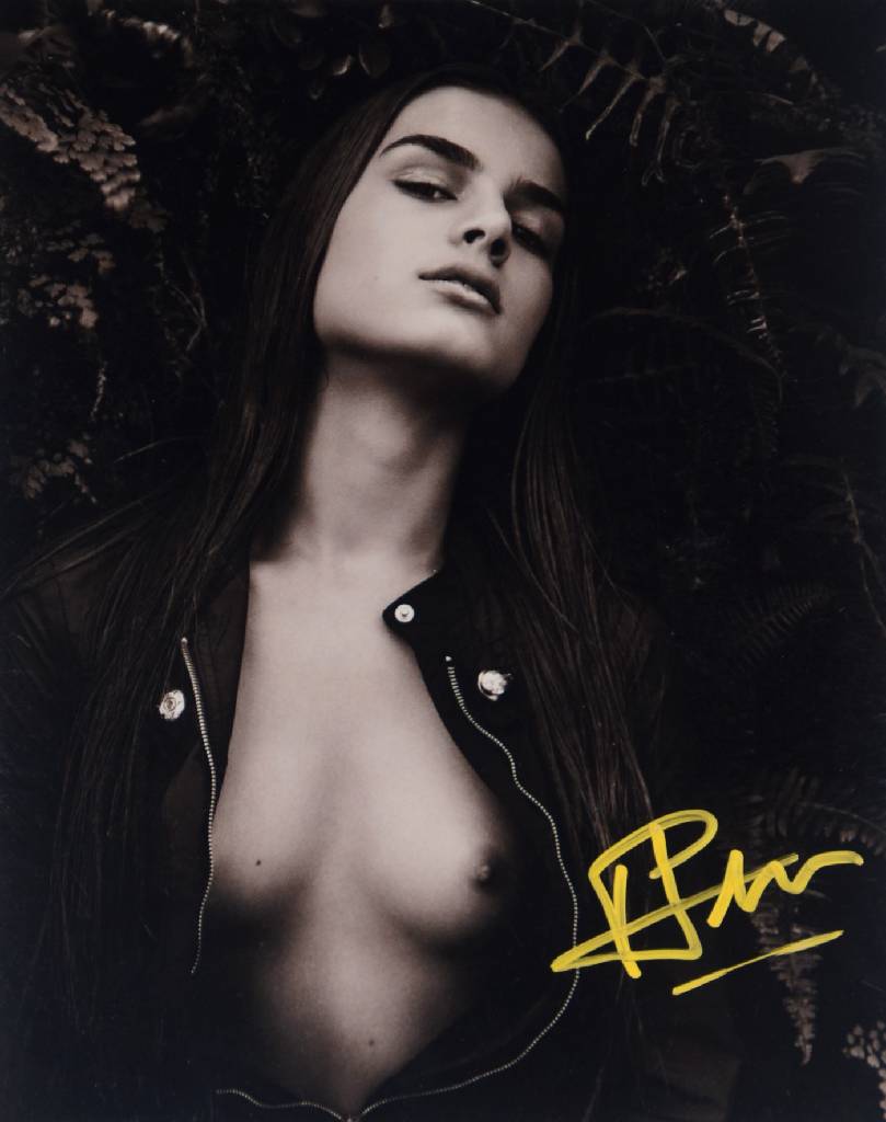 Patrick Demarchelier, geb. 1943 Le Havre, Farbfotografie auf Fujicolor Crystal Archive Paper, handsigniert, ca. 25x20 cm