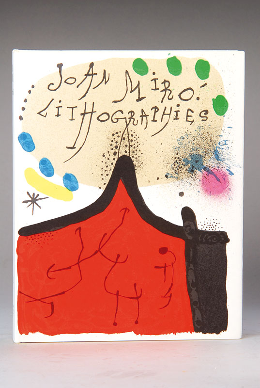 Joan Miro, 1893-1983, Buch, Der Lithograph I, mit 11 Original-Lithographien, Maeght Paris 1972, Ediciones Poligrafa Barcelona, wie verlagsfrisch