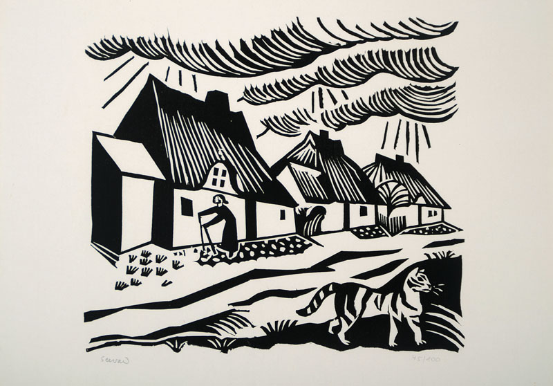 Richard Seewald, 1889 Arnswalde-1976 München, Mitglied der Münchener Sezession, Prof. an der Meisterschule für gestaltendes Handwerk Köln, 1953 ...